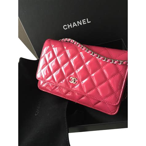 pink wallet chanel|Chanel purses pink and black.